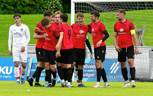 Bild 12: 1:1 im Aufstiegsduell zwischen FC RW Salem II und dem TV Konstanz. Wir waren mit der Kamera dabei!