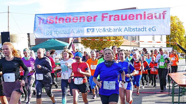 Bereits die 15. Auflage des Stettener Frauenlaufs steht am Sonntag um 10.30 Uhr beim „Stettener Oktober“ auf dem Programm.Bilder: ...