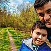 Paulo Lima und sein Sohn Raphael. Der Zwölfjährige kam drei Monate zu früh zur Welt. Er besucht die Christy-Brown-Schule in Villingen.