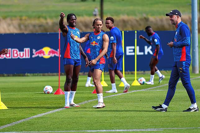 Bild 32: Erstes Training von RB Leipzig beim SV Aasen – wir haben Fotos!
