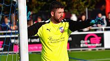 Neue Aufgabe: Patrick Almeida Azevedo, hier noch als Torwart beim VfB Waldshut aktiv, spielt künftig in der Abwehr des TuS Stetten. Der ...