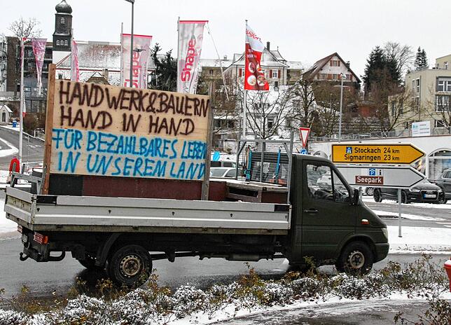 Das Handwerk erklärt sich solidarisch mit den Forderungen der Landwirtschaft.