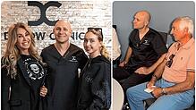 Bekannte TV-Promis in Waldshut (von links): Carmen Geiss mit Andreas Dorow und Tochter Shania, waren vor einigen Monaten am Hochrhein, ...