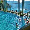 Die Meersburg Therme in Vor-Corona-Zeiten. Bei einer Neuausrichtung will man sich künftig auf Gesundheit und Wellness konzentrieren und ...
