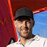 „Es ist ein Traum, das größte Event, das es gibt. Gerade für so Nischensportarten wie Windsurfen.“ Sebastian Kördel aus Aach.