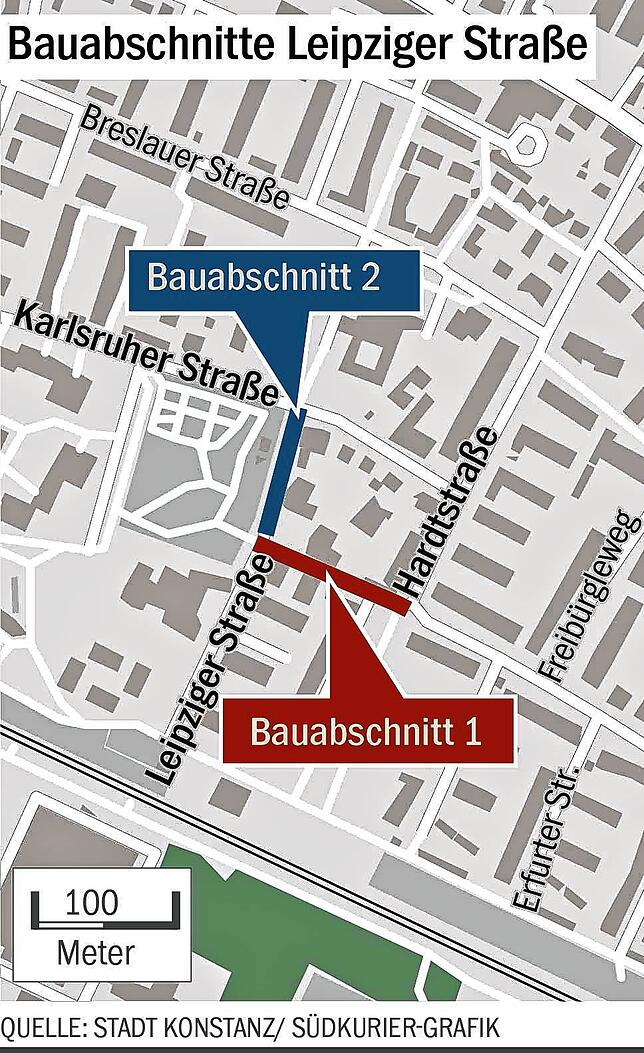 Bild 1: Monatelange Einschränkungen: Leipziger Straße wird bis Weihnachten teilweise gesperrt