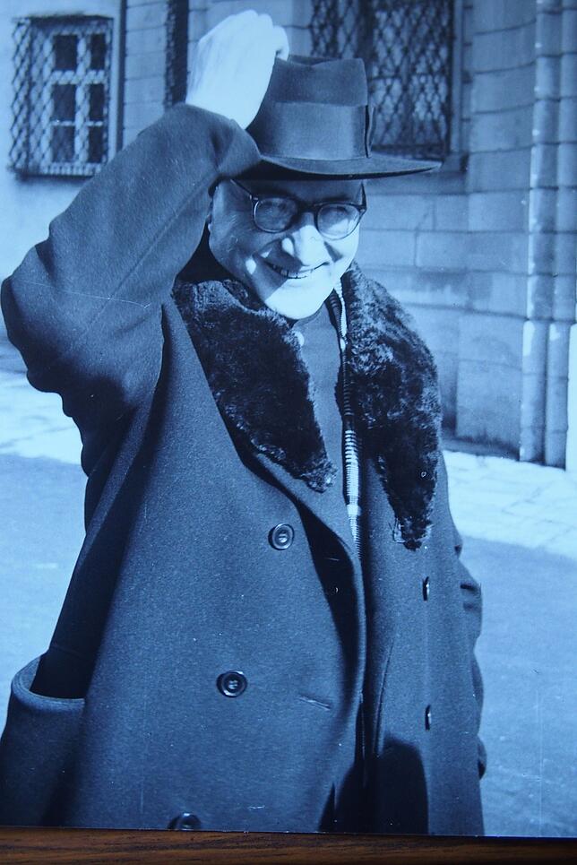 Dompfarrer und Dekan Wilhelm Schuh Mitte der 1960er Jahre.