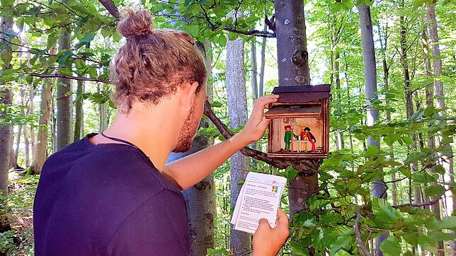 Eine Möglichkeit die Natur und Umgebung zu erobern, ist das weltweit verbreitete Geocaching. Das geht auch am Gehrenberg.