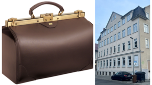 Eine Tradition geht zu Ende: Inbegriff der deutschen Arztasche von der Firma Karl Bollmann aus Tuttlingen. Das Unternehmen gibt nach ...