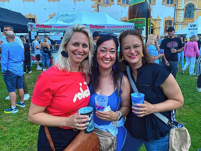 Christina Wieland-Hering, Julia Baur und Selma Meyer beschreiben sich selbst als „sehr gute Freunde, die sich sehr wenig sehen, aber ...
