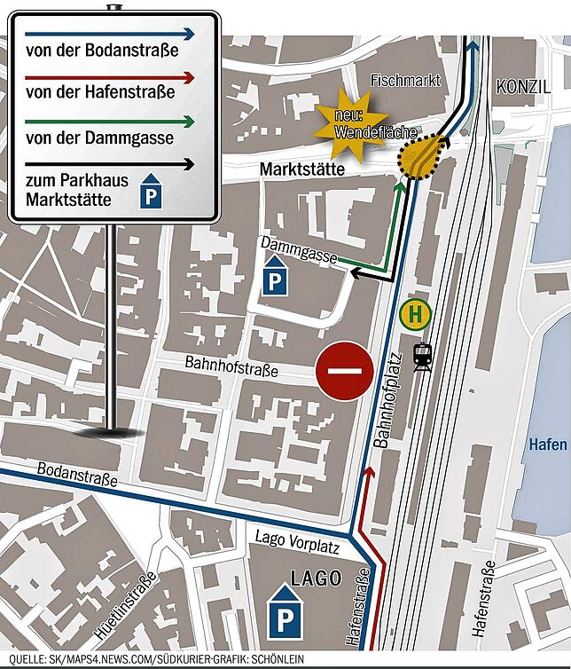 Bild 1: Jetzt wird der Busverkehr eingeschränkt: Neuigkeiten von der Baustelle am Bahnhofplatz!