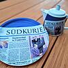 Zum 50. Jubiläum gab es im Jahr 1995 ein SÜDKURIER-Kaffeservice. Das wird in diesem Jahr 30 alt, während der SÜDKURIER sein 80-jähriges ...