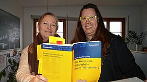 Wahlen bedeuten für Stettens Hauptamtsleiterin Daniela Neßler (links) und ihre Kollegin Birgit Landgraf immer zusätzliche Arbeit. Das ...