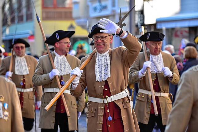 Bild 17: Villinger Fasnacht 2025: Alle Bilder vom Historischen Umzug der Narrozunft