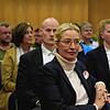 Alice Weidel bei der Nominierungsveranstaltung im Wahlkreis Bodensee. Einstimmig, aber mit einer Enthaltung, wurde sie im ...