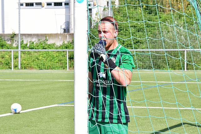 Starker Auftritt: Trotz der drei Gegentore zählte Simon Krause zu den Besten des FC Hochrhein beim 3:3 gegen den FC Erzingen.