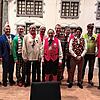 Mit dem Hochrhein-Verdienstorden wurden ausgezeichnet und zeichneten aus (von links): Zunftmeister David Giess und Philipp Maier ...