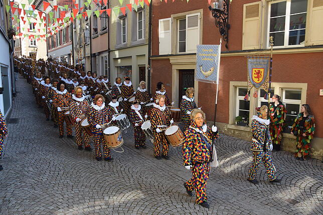 Bild 10: Narrolauf in Laufenburg 2025: Diese Bilder zeigen den farbenprächtigsten Umzug des Jahres!