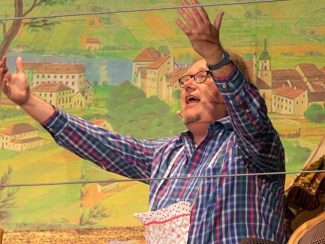 Bild 13: Bilder von der Bühnenshow des Heimatabends an der 551. Waldshuter Chilbi <br />