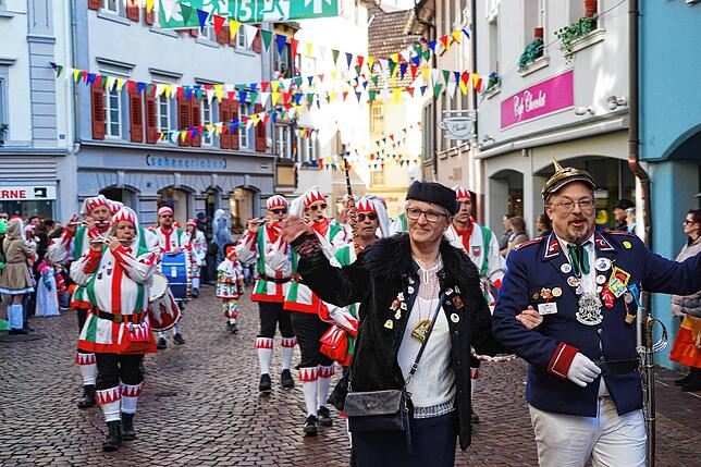 Bild 21: Bilder vom Umzug des Hochrhein Narrentreffens in Tiengen (Teil 1)