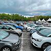 Hier sollen Wohnbauten und ein Parkhaus entstehen: Der Döbele-Parkplatz am Konstanzer Stadtrand.