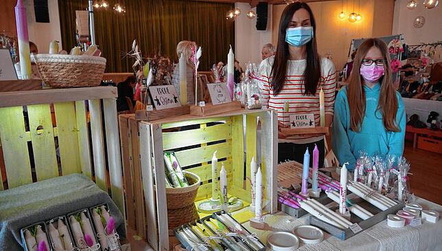 Bild 2: Kreative Ideen rund um Ostern: Hunderte Besucher beim Kunsthandwerkermarkt