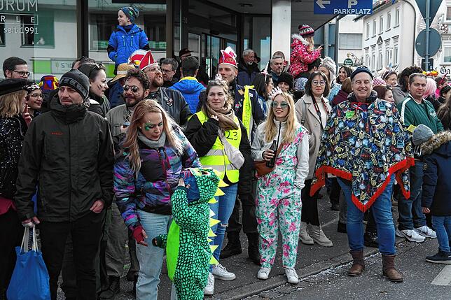 Bild 22: Bilder vom Narrensprung der Narrenzunft Seegockel in Friedrichshafen (2/3)