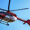 Ein Rettungshubschrauber im Einsatz. (Symbolbild) Nach einem schweren Unfall mit mehreren Verletzten in Waldshut-Tiengen wurde der ...