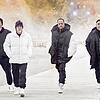 Die Fantastischen Vier sind ihr Leben: Michi Beck (von links), Thomas D, Smudo und And.Ypsilon.