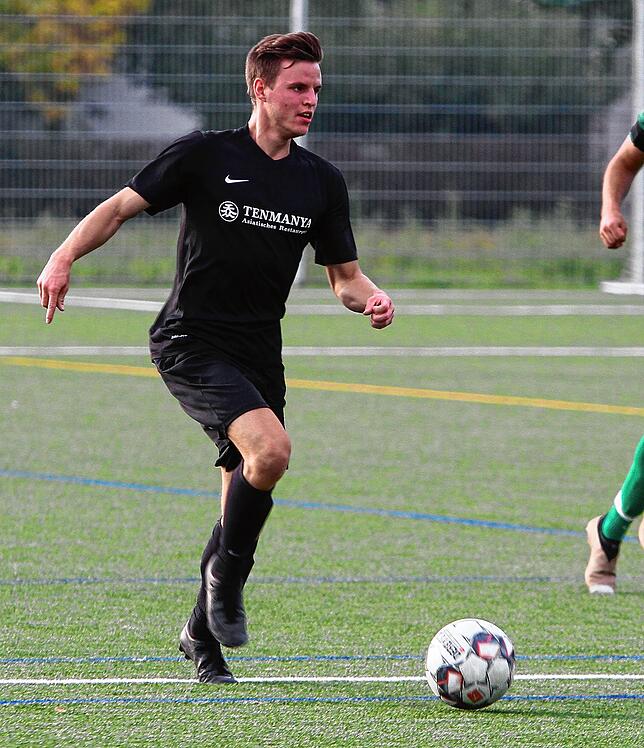 Wieder aktiv: Stürmer David Heinz spielte schon vor der SG mit dem FC Wehr – hier ein Archivfoto von 2018 – bei der SpVgg Brennet-Öflingen.