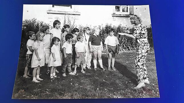 Sommer 1986: Margit Koch-Nedela (rechts) startet an der Salemer Musikschule.