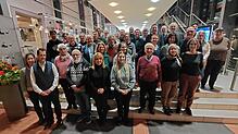 Sie kandidieren in den sechs Wahlkreisen für den Schwarzwald-Baar-Kreistag (erste Reihe von links): Maren Ott, Andreas Olivier, Alfred ...