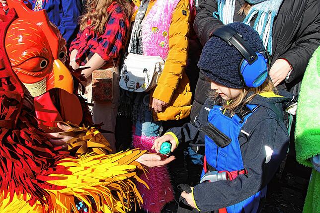 Bild 15: Kleggau-Narrentreffen: Tausende Narren begeistert vom Umzug - Bilder