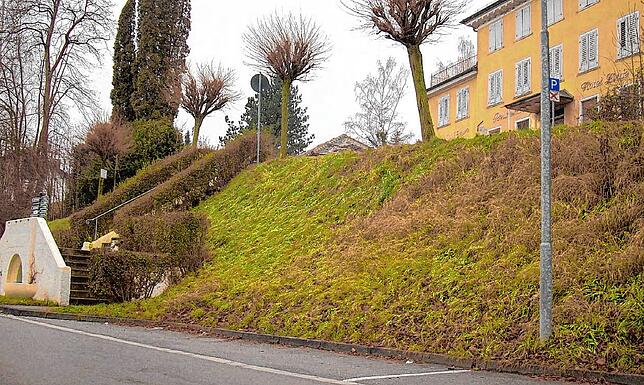 So sah der Lindebuckel vor der Umgestaltung der Treppe aus.