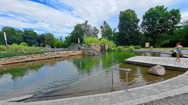 Das Murger Naturerlebnisbad.
