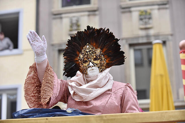 Bild 15: Bilder vom bunten Treiben am Fasnetsmontag in Villingen (1)