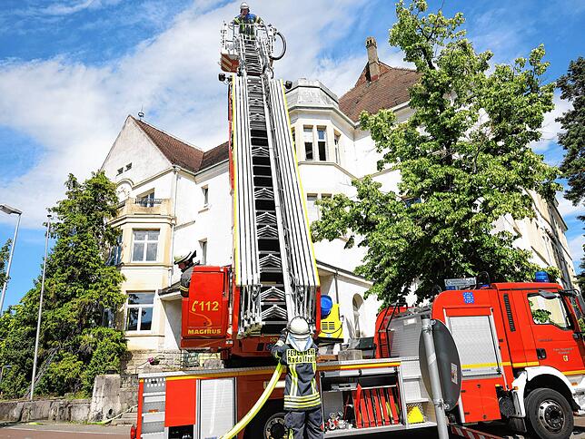 Bild 11: Bilder der Feuerwehrübung am Hausherrensamstag