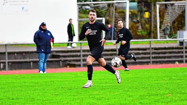 Premiere: Leon Dombrowski erzielte beim 4:1-Sieg der SG FC Wehr/Brennet gegen den TuS Stetten sein erstes Saisontor.