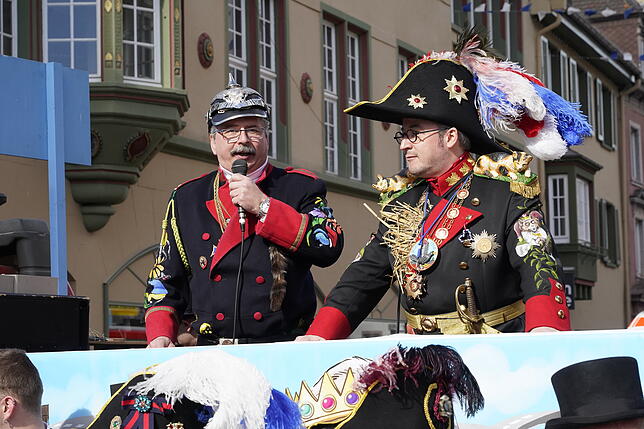 Bild 4: Bilder vom Schlussappell der Katzenmusik