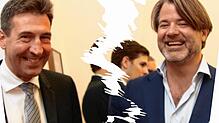 Sie haben verhandelt und verhandelt und doch kein Ergebnis gefunden: OB Erik Pauly (links) und Erbprinz Christian zu Fürstenberg. Nun ...