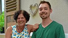 Die Vorsitzende Silvia Engel und ihr Stellvertreter Patrick Häring leiten den Christlichen Verein Junger Menschen in Stetten. Das ...