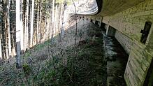 Das Regierungspräsidium Freiburg (RP) saniert eine zirka 380 Meter lange Stützwand an der B31 im Höllental.