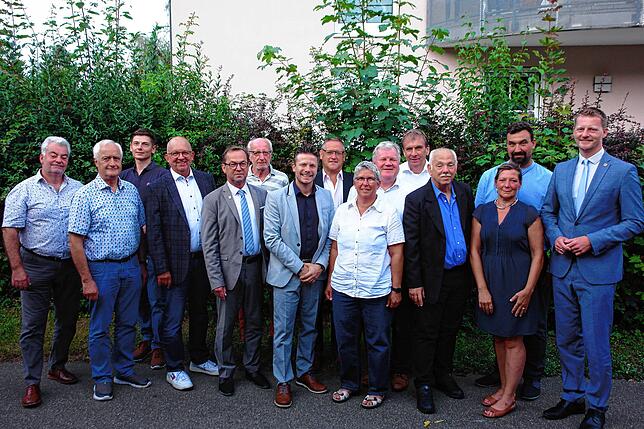 Der neue Ortschaftsrat von Böhringen (von links): Alfred Ruh, Edgar Weidele, Robert Böhm, Günter Lieby, Jürgen Keck, Dieter Schönbucher, ...