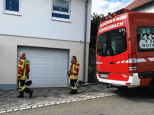 Die Feuerwehr hat bei einem Einsatz in Vöhrenbach einen brennenden E-Bike Akku gelöscht.