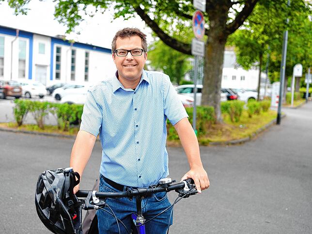Stefan Haufs, Radverkehrsbeauftragter des Bodenseekreises.