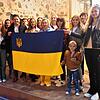 Sehr emotional ging es auf dem Dankeschön-Fest auf der Burg Riedheim zu, das von ukrainischen Flüchtlingen veranstaltet wurde.
