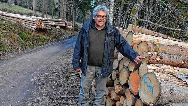 Förster Roland Behringer kennt die Nöte der Waldbesitzer.