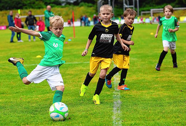 Bild 35: Unsere große Bildergalerie vom Bambini-Turnier beim Schlossseecup des FC RW Salem