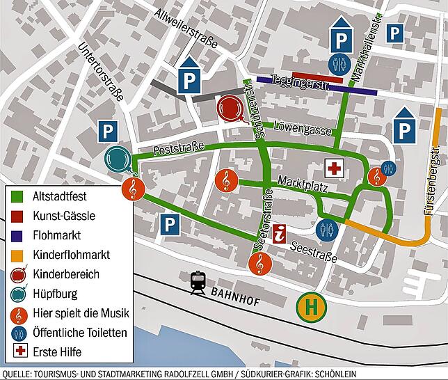 Bild 1: 46. Altstadtfest 2024 in Radolfzell: Alle Infos zu 80 Ständen mit Programm