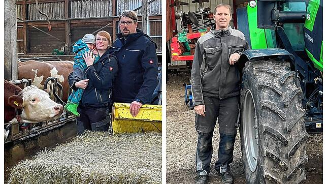 Die Abschaffung des Agrardiesels wäre ein großer Fehler. Davon sind die Landwirte Thomas Meyer, gemeinsam mit seiner Frau Astrid und ...